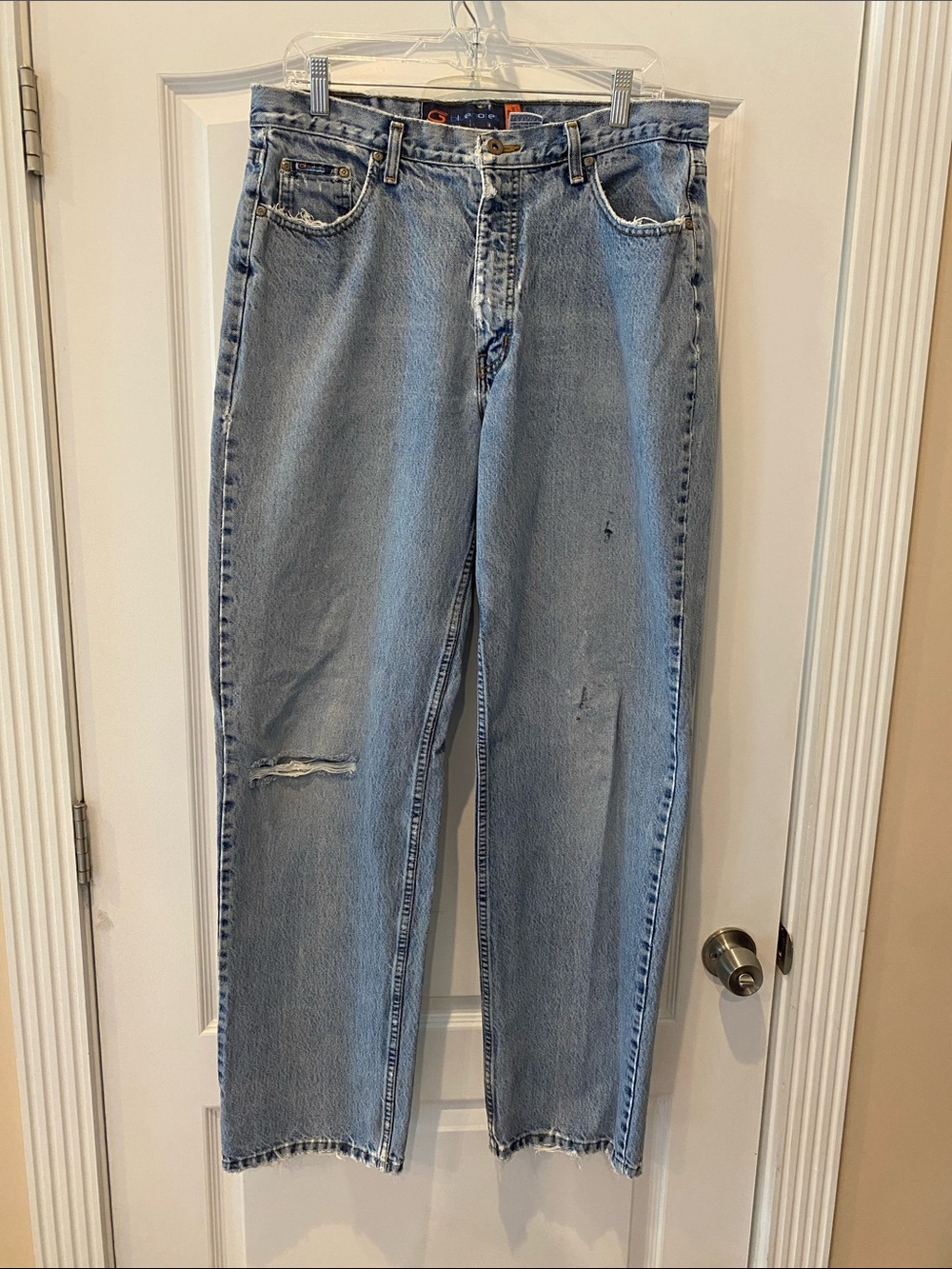 Bluenotes Light Blue Distressed Denim Jeans